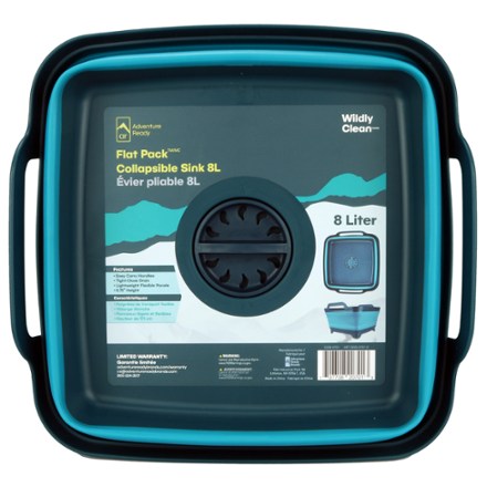 Adventure Ready Flat Pack Collapsible Sink - 8 L 2