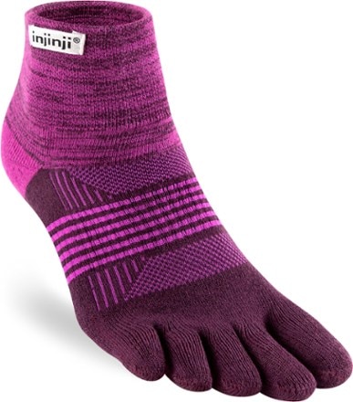 Injinji men's trail midweight mini crew toesocks on sale