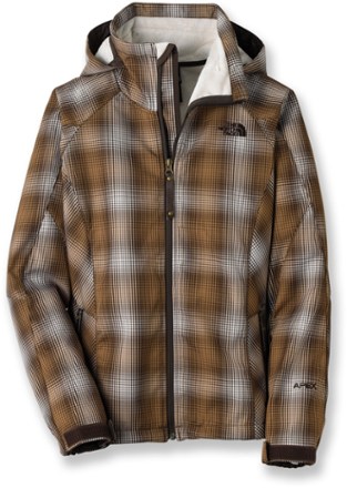 north face checkered jacket