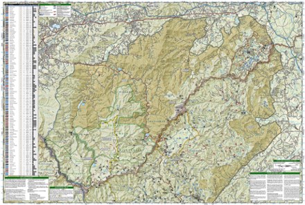 National Geographic Pisgah National Forest Trail Map 2