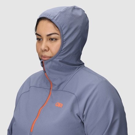 Outdoor Research Freewheel Half-Zip Bike Hoodie - Women's 5