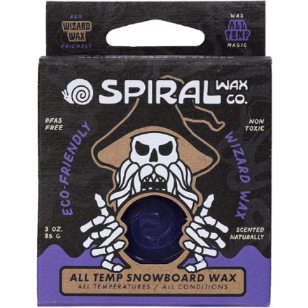 Spiral Wax Co. Wizard Wax All-Temp Snowboard Wax 1