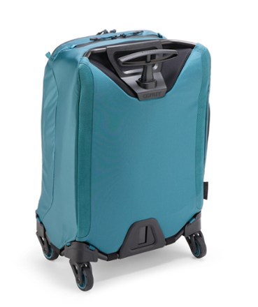 Osprey Ozone 4-Wheel Carry-On Wheeled Luggage Back view (Coastal Blue)