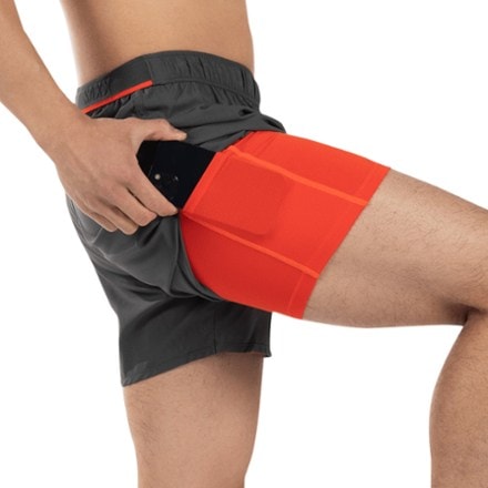 Saxx Hightail 2N1 Running Shorts with Liner - Men's 3