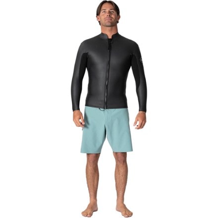 VISSLA 7 Seas Smooth 2 mm Front-Zip Jacket - Men's 2