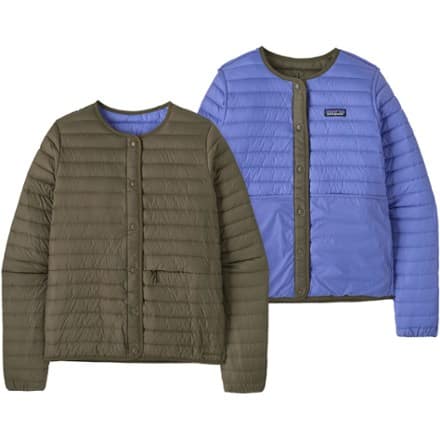 Patagonia Lightweight Reversible Down Sweater Cardigan - Women's 0