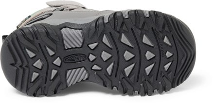KEEN Targhee IV Mid Waterproof Hiking Boots - Little Kids' Sole view
