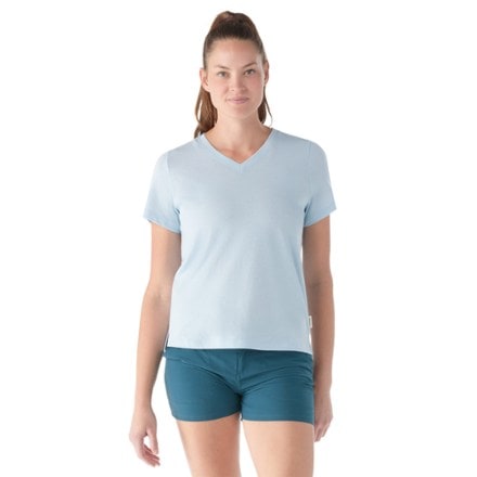 Smartwool Everyday Perfect V-Neck T-Shirt - Women's 0