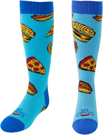 Hot Chillys Snacks Mid Volume Ski Socks - Kids' 0