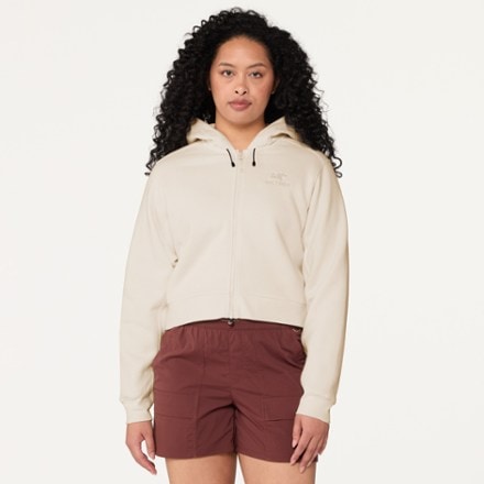 Arc'teryx Emblem Fleece Full-Zip Crop Hoody - Women's 1