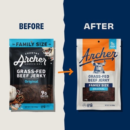 Country Archer Jerky Co. Grass-Fed Beef Jerky - 7 oz. 2