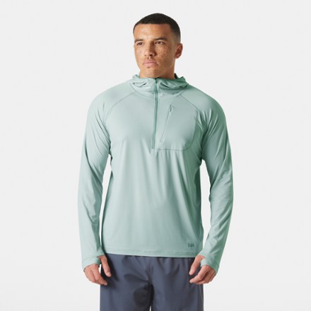 Helly Hansen Shine Solen Half-Zip Sun Hoodie - Men's 1