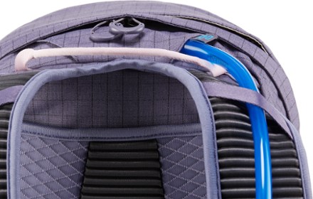 NEMO Resolve 15 L Endless Promise Technical Active Pack Hydration port & tube routing