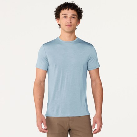 icebreaker LIGHT WEIGHT COOL-LITE SPHERE - T-shirt à manches longues - sunstone/abricot - ZALANDO