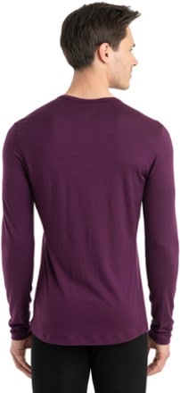 Icebreaker Merino 200 Oasis Long-Sleeve Crewe Remarkables Base Layer Top - Men's 2