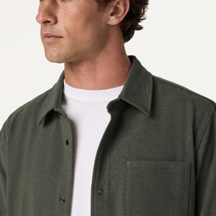 Vuori Long-Sleeve Costa Twill Snap Button Overshirt - Men's 5