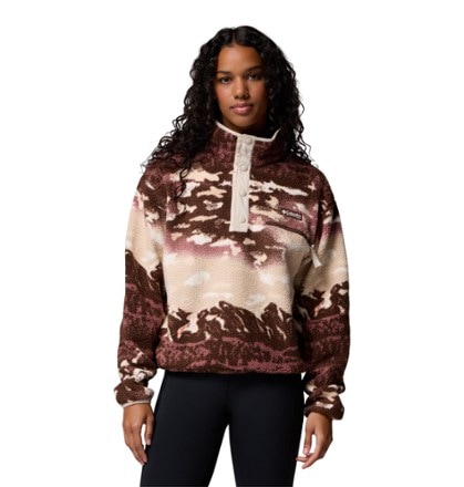 Columbia Helvetia II Cropped Half-Snap Fleece Pullover - Women's 0