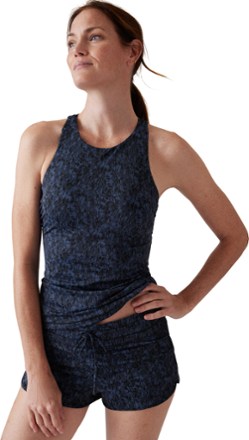 Athleta Maldives Bra Cup Tankini Swimsuit Top - Women's 0