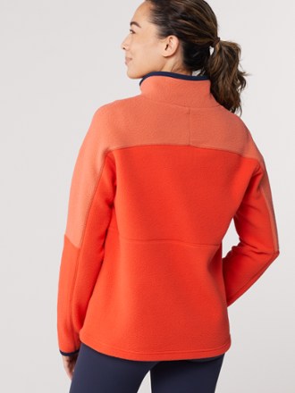 Half zip deals jackets womens