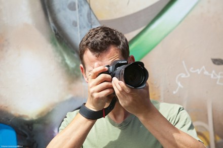 In use wrist strap (Charcoal)