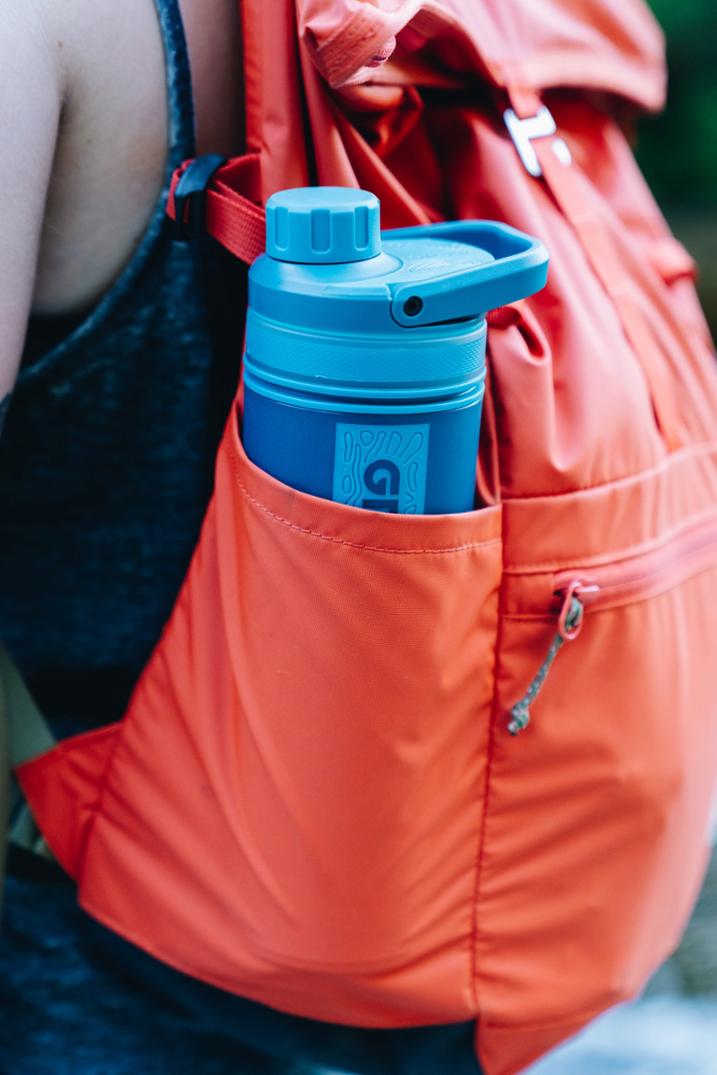 Location Image for UltraPress Water Filter and Purifier Bottle - 16.9 fl. oz.
