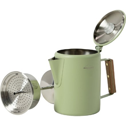 Alpine Mountain Gear Stainless-Steel 9-Cup Percolator 2