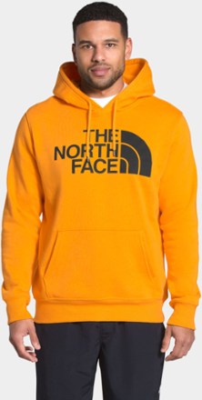 north face black and gold hoodie