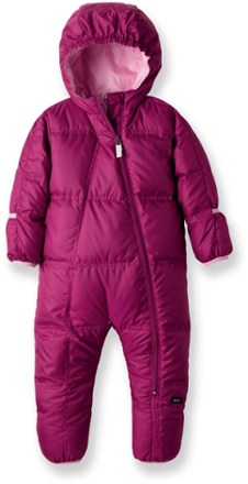 infant down suit