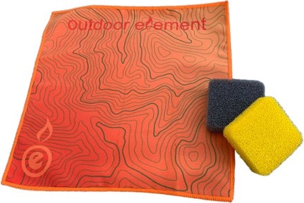 Silicone Baking Mat with Sili-Scrub Cloth