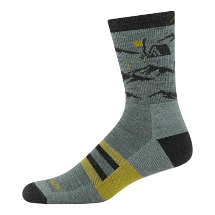 Darn Tough Hike Hike Hut Micro Crew Midweight Hiking Socks - Men's 1