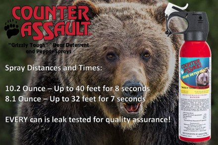 Counter Assault Bear Deterrent Spray - 8.1 fl. oz. 7