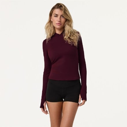 Vuori Halo Fitted Long-Sleeve Hoodie - Women's 3