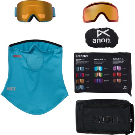 Anon M5S Snow Goggles with MFI Face Mask - Low-Bridge Fit 5