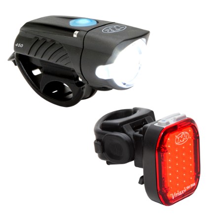 NiteRider Swift 450 Headlight and Vmax+ 180 Taillight Set 0