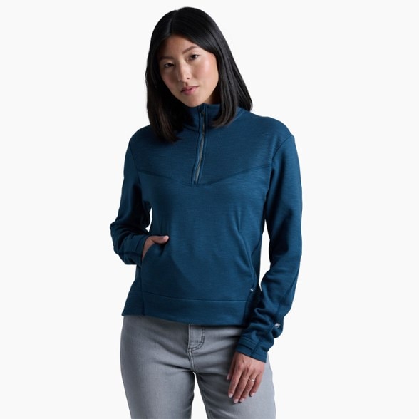 On Body Image of color Metal Blue