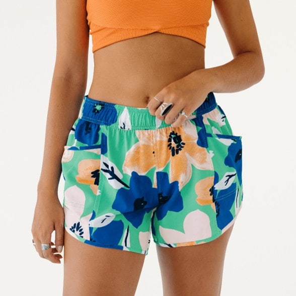 On Body Image of color Sea Floral