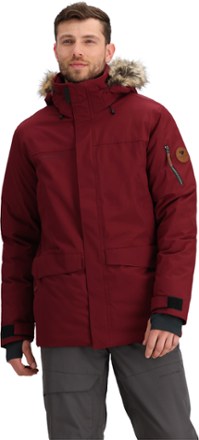 Obermeyer Ridgeline Insulated Jacket with Faux Fur - Men's 1