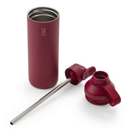 Ocean Bottle Peak GO Vacuum Water Bottle with Straw Lid - 24 fl. oz. 2