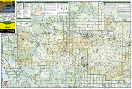 National Geographic Huron National Forest Topographic Map 1