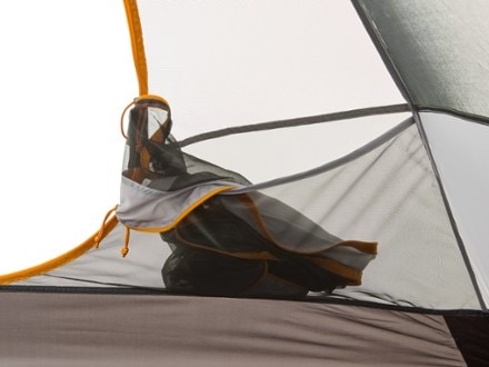 The North Face Stormbreak 3 Tent Door stow pocket