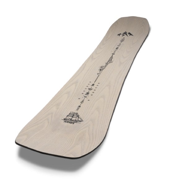 is jones a good snowboard brand Men's Mountain Twin Pro 2026 resulting in smooth turns and effortless spins Jones Flagship Snowboard - 2025/2026