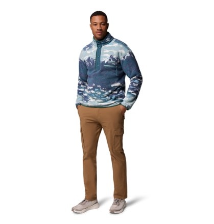 Columbia Helvetia II Printed Half-Snap Fleece Pullover - Men's 2