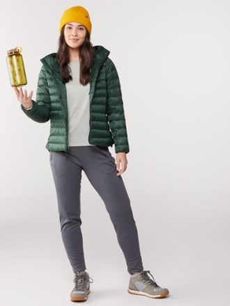 north face long down coat