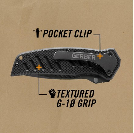 Gerber Swagger Drop Point Knife 4