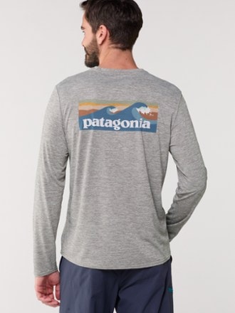 Patagonia Long-Sleeve Capilene Cool Daily Graphic Shirt - Men's 2