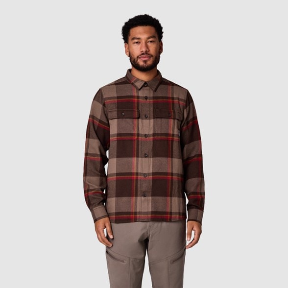 On Body Image of color Chestnut Plaid