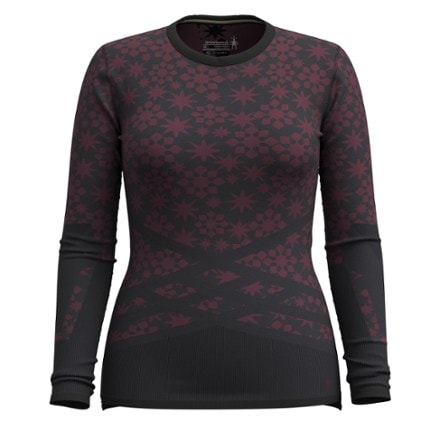 Smartwool Intraknit Thermal Merino Pattern Crew Base Layer Top - Women's 0