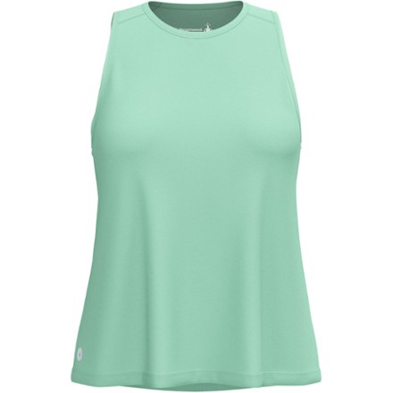 Smartwool Smartwool Women's Active Ultralite High-Neck Tank Top  Green L - $44.97 at REI.com