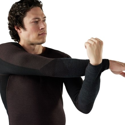 Smartwool Intraknit Thermal Merino Base Layer Colorblock Crew - Men's 3