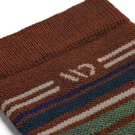 Wide Open Multi Stripe Cushioned Micro Crew Socks - Men's 4